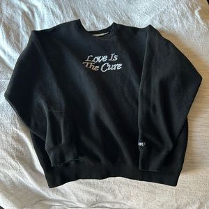 OBEY Love is the Cure crewneck size M